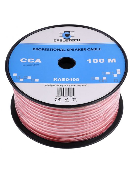 Cablu difuzor super flexibil cca 2x2.50mm 100 Cabletech - 1