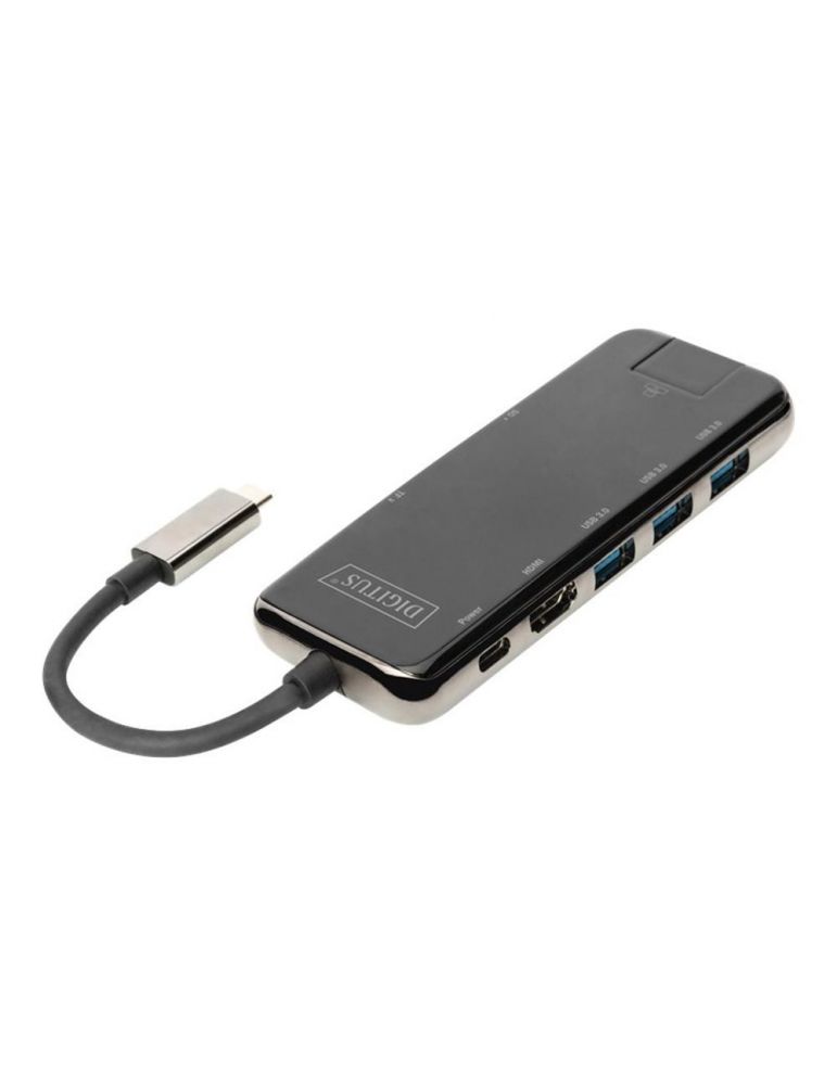 DIGITUS DA-70887 - docking station - USB-C - HDMI - GigE