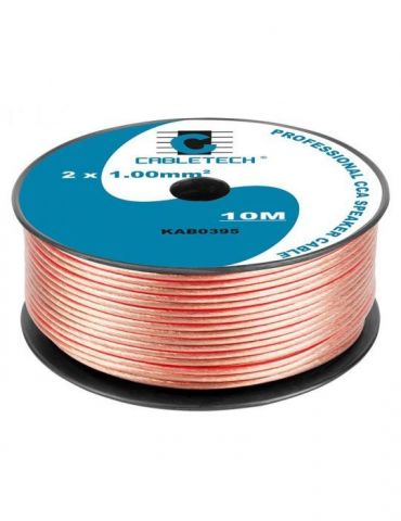 Cablu difuzor cca 2x1.00mm transparent 10m  - 1 - Tik.ro