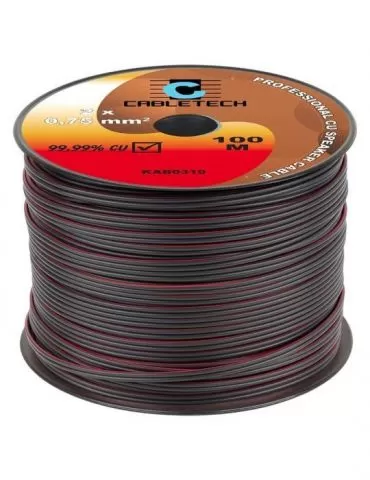 Cablu difuzor negru 0.75mm cu  - 1 - Tik.ro