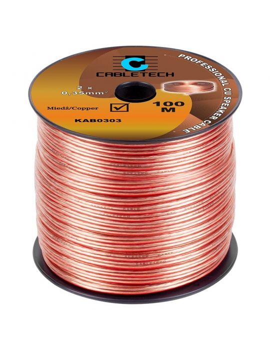 Cablu difuzor 0.35mm cu transparent  - 1