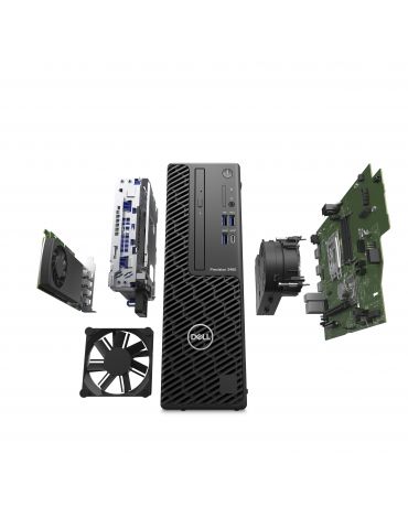 DELL Precision 3460 i7-12700 SFF Intel® Core™ i7 16 Giga Bites DDR5-SDRAM 512 Giga Bites SSD Windows 10 Pro Stație de lucru Dell