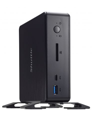 Shuttle XPC nano NC1010XA computere personale (PC) stații de lucru 4205U mini PC Intel® Celeron® 4 Giga Bites DDR4-SDRAM 128