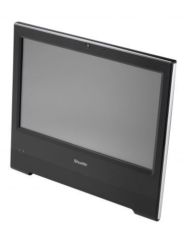 Shuttle XPC All In One PC POS X508 (black) Intel® Celeron® 39,6 cm (15.6") 1366 x 768 Pixel Ecran tactil 4 Giga Bites Shuttle - 