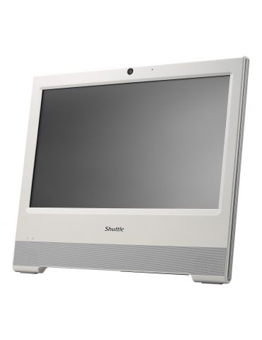 Shuttle XPC All In One PC POS X508 (white) Intel® Celeron® 39,6 cm (15.6") 1366 x 768 Pixel Ecran tactil 4 Giga Bites Shuttle - 