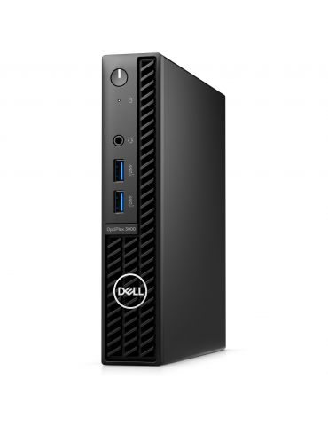 DELL OptiPlex 3000 i3-12100T MFF Intel® Core™ i3 8 Giga Bites DDR4-SDRAM 256 Giga Bites SSD Windows 10 Pro Mini PC Negru Dell - 