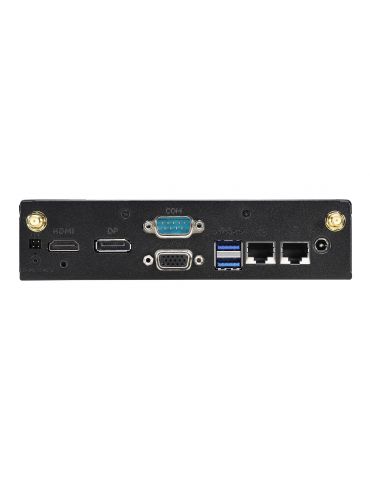 Shuttle XPC slim POS DS200 5205U Slim PC Intel® Celeron® 4 Giga Bites DDR4-SDRAM 128 Giga Bites SSD Mini PC Negru Shuttle - 6