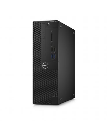 DELL OptiPlex 3050 i5-7500 SFF Intel® Core™ i5 4 Giga Bites DDR4-SDRAM 500 Giga Bites HDD Windows 10 Pro PC-ul Negru Dell - 3