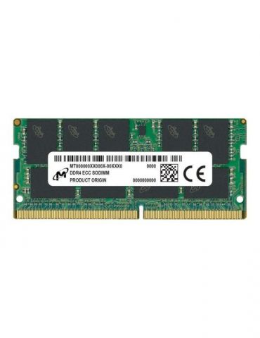 Micron - DDR4 - module - 16 GB - SO-DIMM 260-pin - 3200 MHz / PC4-25600 - unbuffered Micron - 1 - Tik.ro