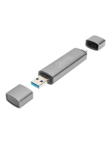 DIGITUS DA-70886 - card reader - USB 3.0/USB-C Digitus - 1 - Tik.ro