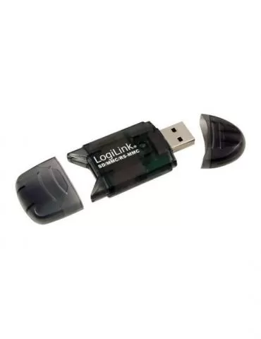 LogiLink Cardreader USB 2.0 Stick for SD/MMC - card reader - USB 2.0 Logilink - 1 - Tik.ro