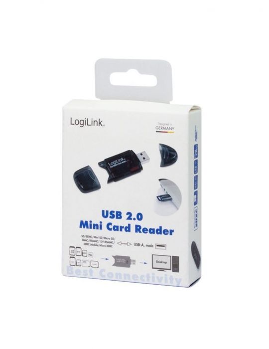LogiLink Cardreader USB 2.0 Stick for SD/MMC - card reader - USB 2.0 Logilink - 1