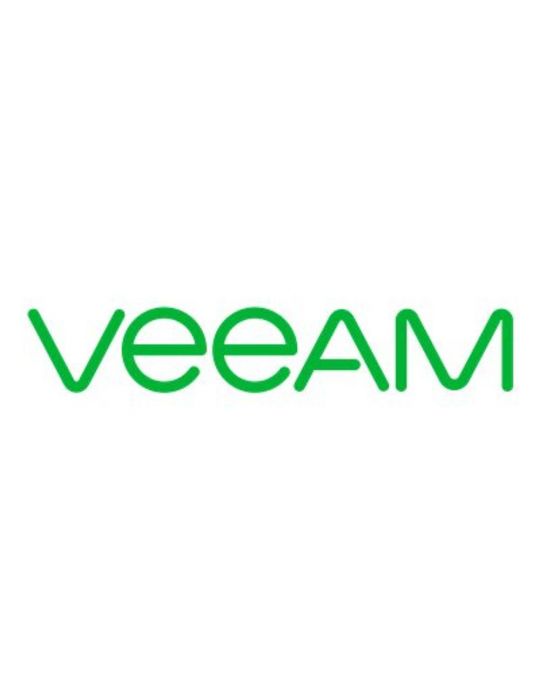 Veeam Backup Essentials Universal License - Upfront Billing License (renewal) (1 year) + Production Support - 5 instances Veeam 