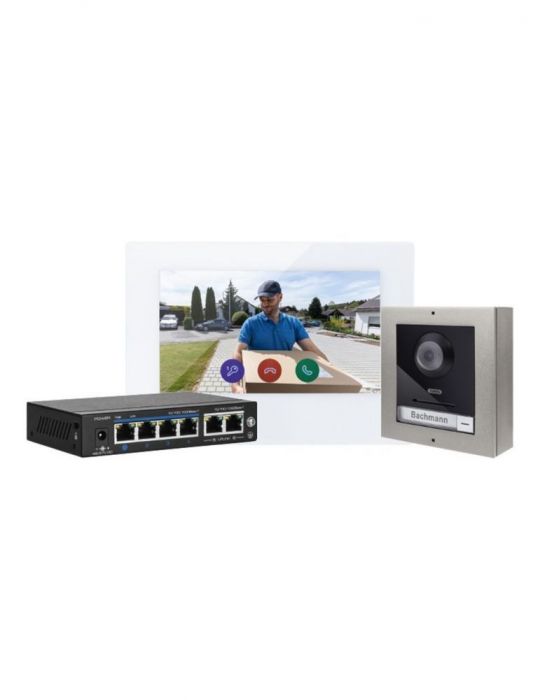 ABUS Video Doorbell System ModuVis Set S Abus - 1