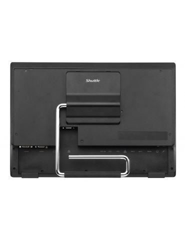 Shuttle All-In-One System IoT P5100PA Multifuncțional 1,8 GHz 4405U 39,6 cm (15.6") 1920 x 1080 Pixel Ecran tactil Negru Shuttle