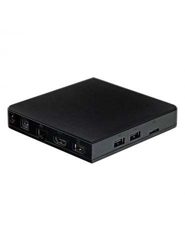 Hannspree Android Box 6.0 Cablu, Ethernet (RJ-45), WLAN Full HD Negru Hannspree - 1 - Tik.ro