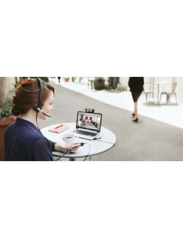Logitech H820e Căști Fără fir Bandă de fixare pe cap Birou/Call center Stand de încărcare Negru Logitech - 9