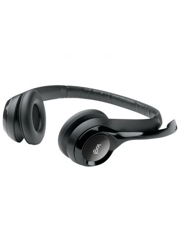 Logitech H390 USB Computer Headset Căști Prin cablu Bandă de fixare pe cap Birou/Call center USB Tip-A Negru Logitech - 2