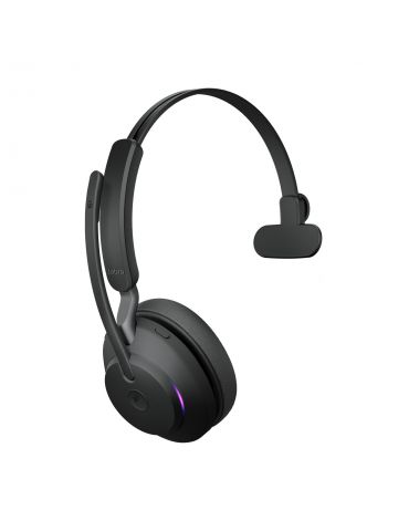 Jabra Evolve2 65, MS Mono Căști Fără fir Bandă de fixare pe cap Birou/Call center USB tip-C Bluetooth Negru Jabra - 2
