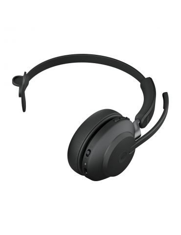 Jabra Evolve2 65, MS Mono Căști Fără fir Bandă de fixare pe cap Birou/Call center USB Tip-A Bluetooth Negru Jabra - 4