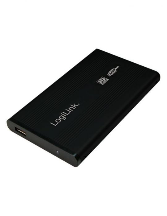 LogiLink Enclosure 25 inch S-ATA HDD USB 2.0 Alu - storage enclosure - SATA 1.5Gb/s - USB 2.0 Logilink - 1