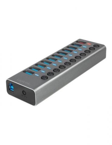 LogiLink - hub - 11 ports Logilink - 1 - Tik.ro
