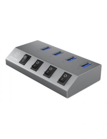 ICY BOX IB-HUB1405 - hub - 4 ports Raidsonic - 1 - Tik.ro