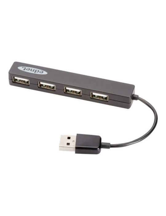 Ednet USB 2.0 Notebook Hub - hub - 4 ports Assmann - 1