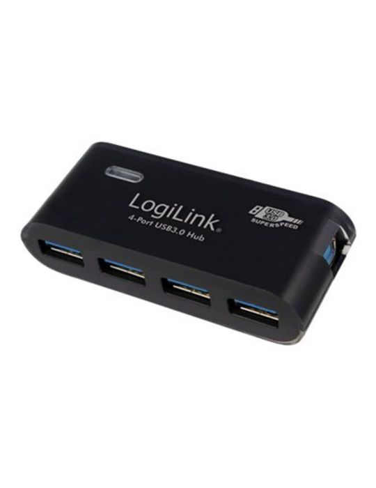 LogiLink USB 3.0 Hub 4-Port - hub - 4 ports Logilink - 1