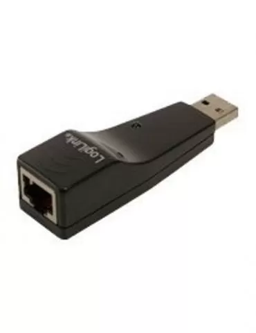 LogiLink Fast Ethernet USB 2.0 to RJ45 Adapter - network adapter - USB 2.0 - 10/100 Ethernet Logilink - 1