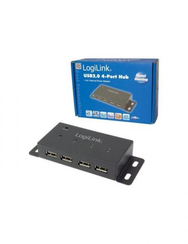 LogiLink - hub - 4 ports Logilink - 1 - Tik.ro