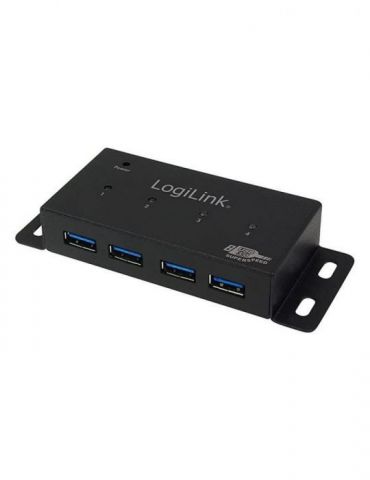 LogiLink USB 3.0 Hub 4-Port - hub - 4 ports Logilink - 1 - Tik.ro