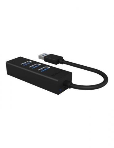 RaidSonic ICY BOX IB-HUB1419-U3 - hub - 4 ports Raidsonic - 1