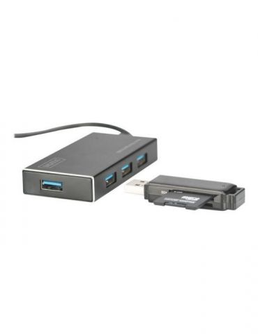 DIGITUS USB 3.0 Office Hub DA-70240-1 - hub - 4 ports Digitus - 1