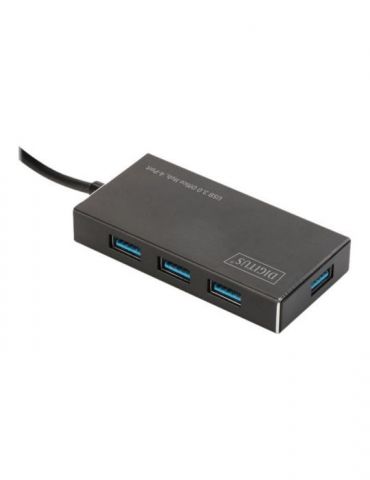 DIGITUS USB 3.0 Office Hub DA-70240-1 - hub - 4 ports Digitus - 1