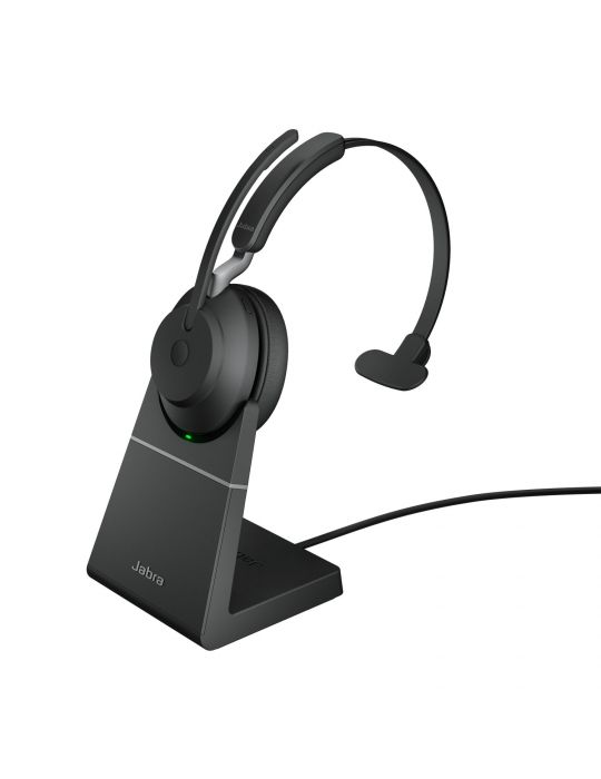 Jabra Evolve2 65, UC Mono Căști Fără fir Bandă de fixare pe cap Birou/Call center USB Tip-A Bluetooth Negru Jabra - 1