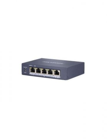 Switch poe hikvision port gigabit x 5 sfp nu carcasa metalica ds-3e0505hp-e (include tv 1.5 lei) Hikvision - 1 - Tik.ro