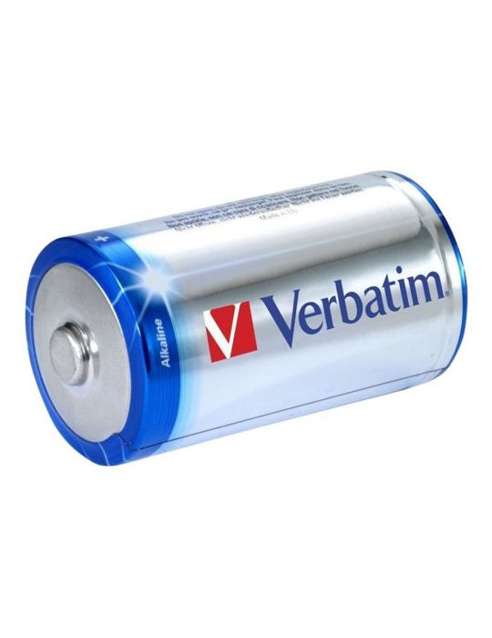 Verbatim battery - 2 x D - alkaline Verbatim - 1