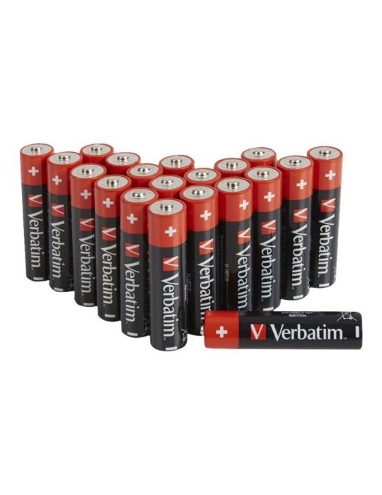 Verbatim battery - 20 x AA / LR06 - alkaline Verbatim - 1