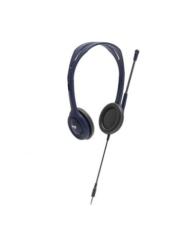 Logitech 5 Units Bundle Of Wired 3.5 mm headset with Microphone for educational use Căști Prin cablu Bandă de fixare pe cap Logi