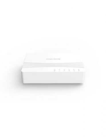 Switch gigabit 5 porturi unmanaged ds-3e0505d-e (include tv 1.5 lei) Hikvision - 1