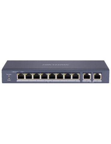 Switch 8porturi poe 60w ds-3e0310p-e/m (include tv 1.5 lei) Hikvision - 1 - Tik.ro
