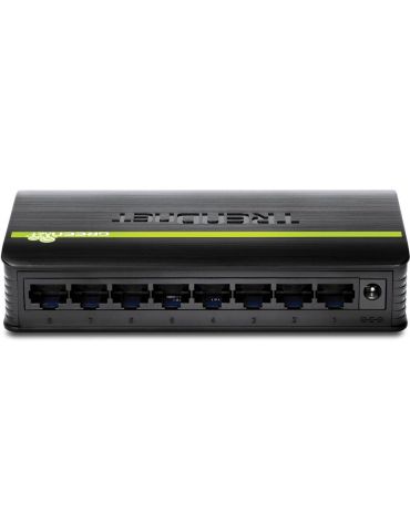 Switch trendnet 10/100 x 8 unmanaged carcasa plastic te100-s8 (include tv 1.5 lei) Trendnet - 1