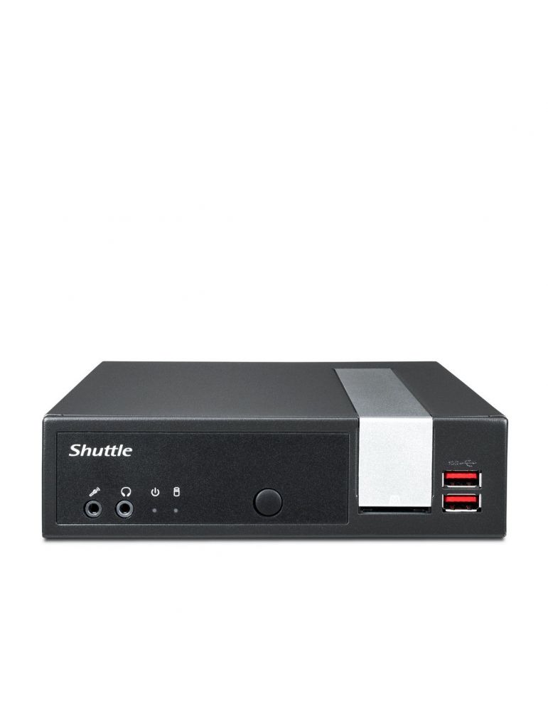Shuttle XPС slim DL2000EP sistem barebone Dimensiune carcasă PC 3.5L Negru Difuzoare încorporate N4505 2,9 GHz