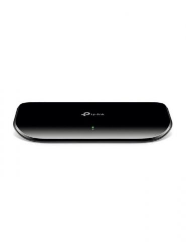 Switch tp-link  8 porturi gigabit carcasa plastic tl-sg1008d (include timbru verde 1.5 lei) Tp-link - 1 - Tik.ro