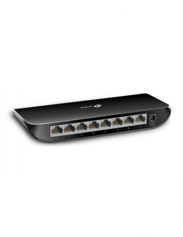Switch tp-link  8 porturi gigabit carcasa plastic tl-sg1008d (include timbru verde 1.5 lei) Tp-link - 1
