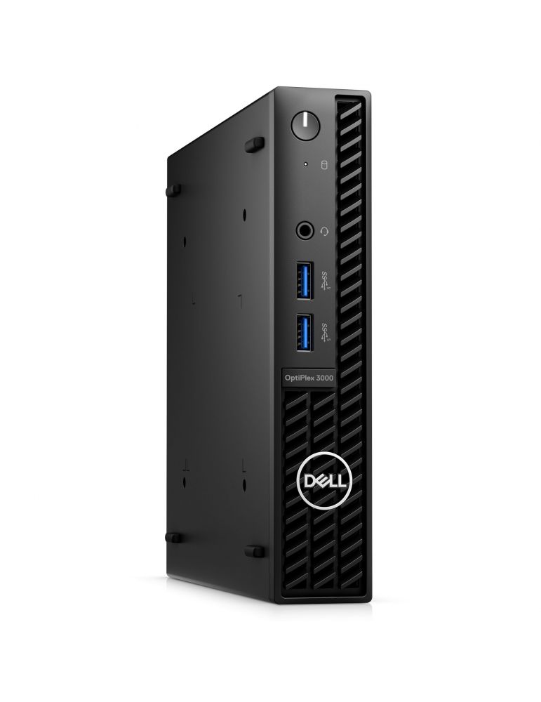 Calculator Dell OptiPlex 3000 MFF,RAM 8GB, SSD 256GB,i5-12500T,Intel UHD Graphics 770, W11 Pro, Negru