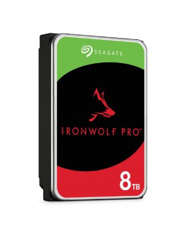 Seagate IronWolf Pro ST8000NT001 hard disk-uri interne 3.5" 8000 Giga Bites Seagate - 3