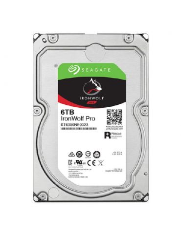Seagate IronWolf Pro ST6000NT001 hard disk-uri interne 3.5" 6000 Giga Bites Seagate - 4