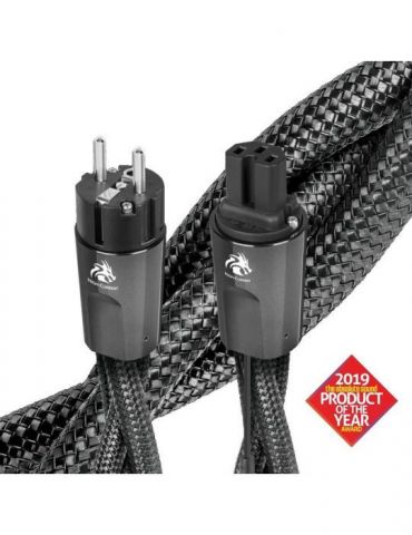 Cablu alimentare audioquest dragon c15 high current dbs carbon1.0m Audioquest - 1 - Tik.ro